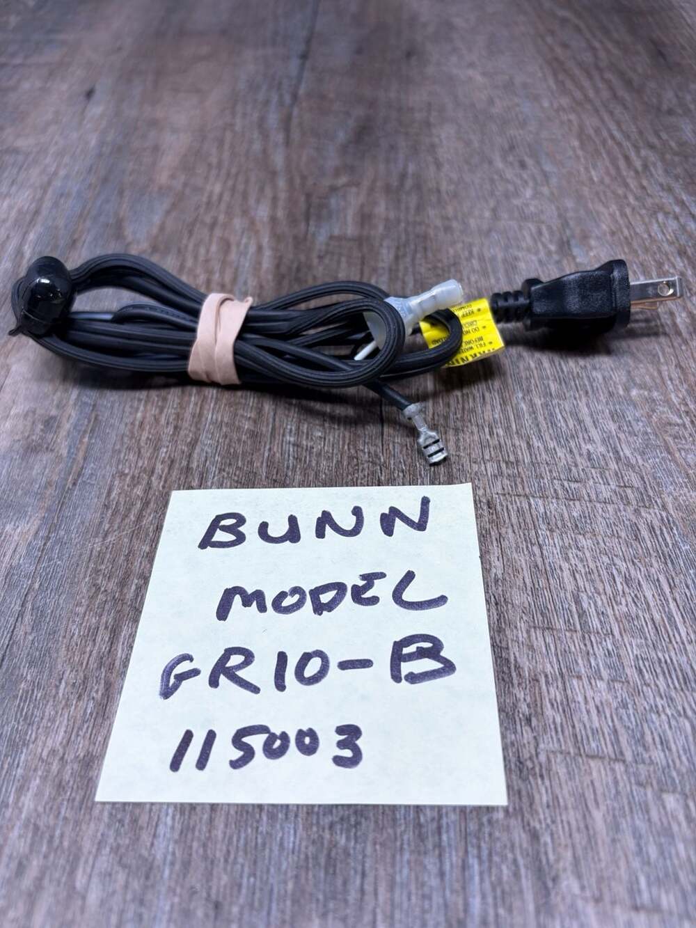 Bunn GR10-B Coffee Maker Replacement Power Cord